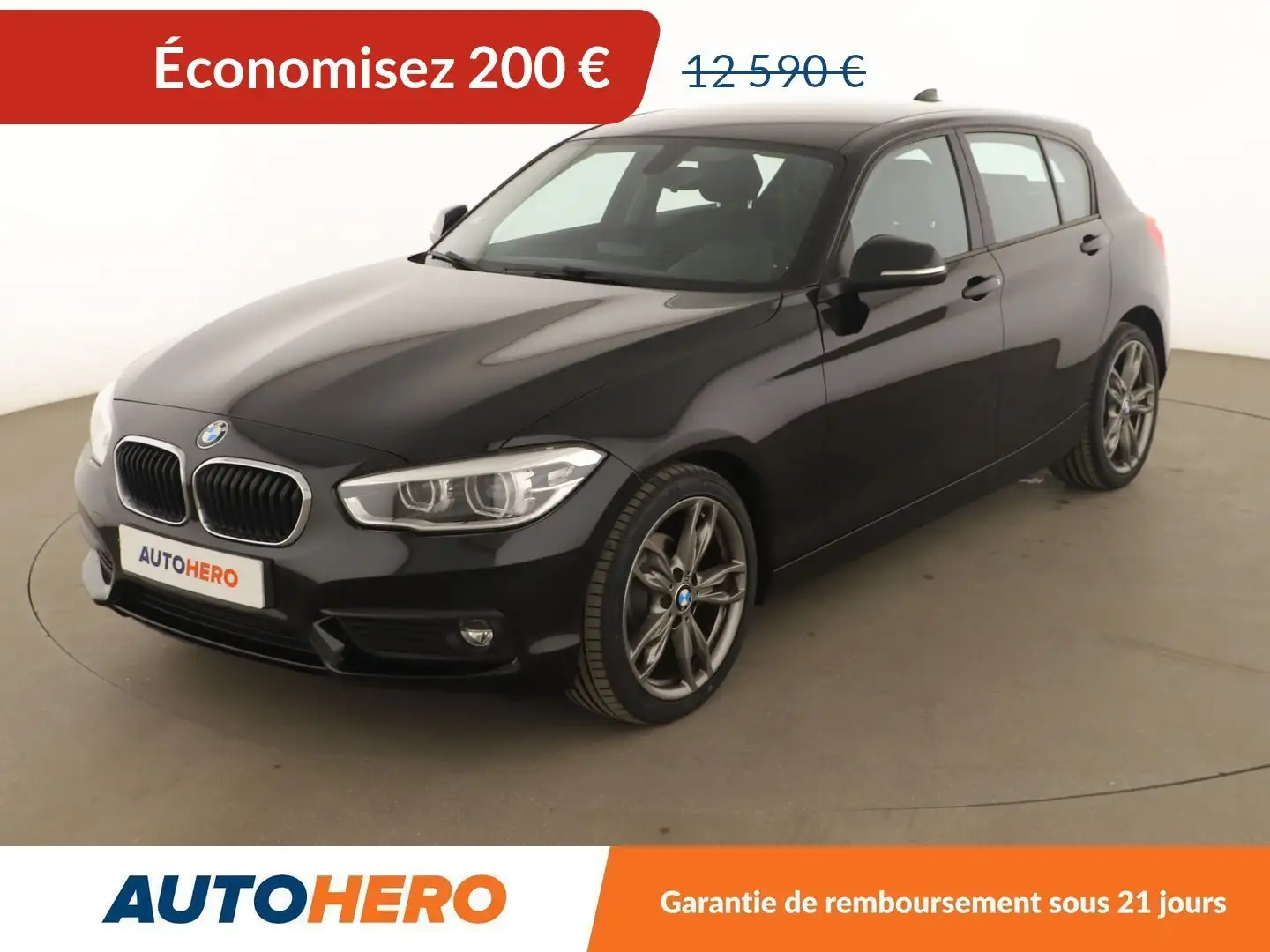 BMW 116 116i Advantage Noir - 1