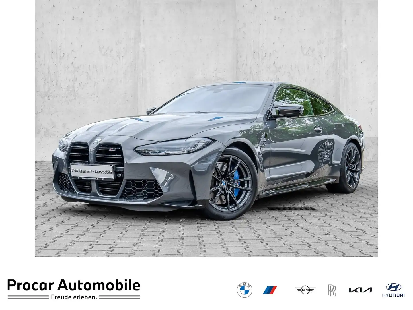 BMW M4 Coupé Harman Kardon HuD Memorysitze DA Grey - 1