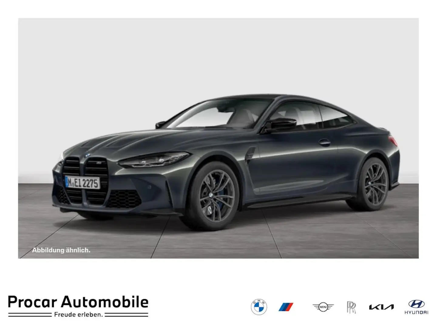 BMW M4 Coupé Harman Kardon HuD Memorysitze DA Gris - 1