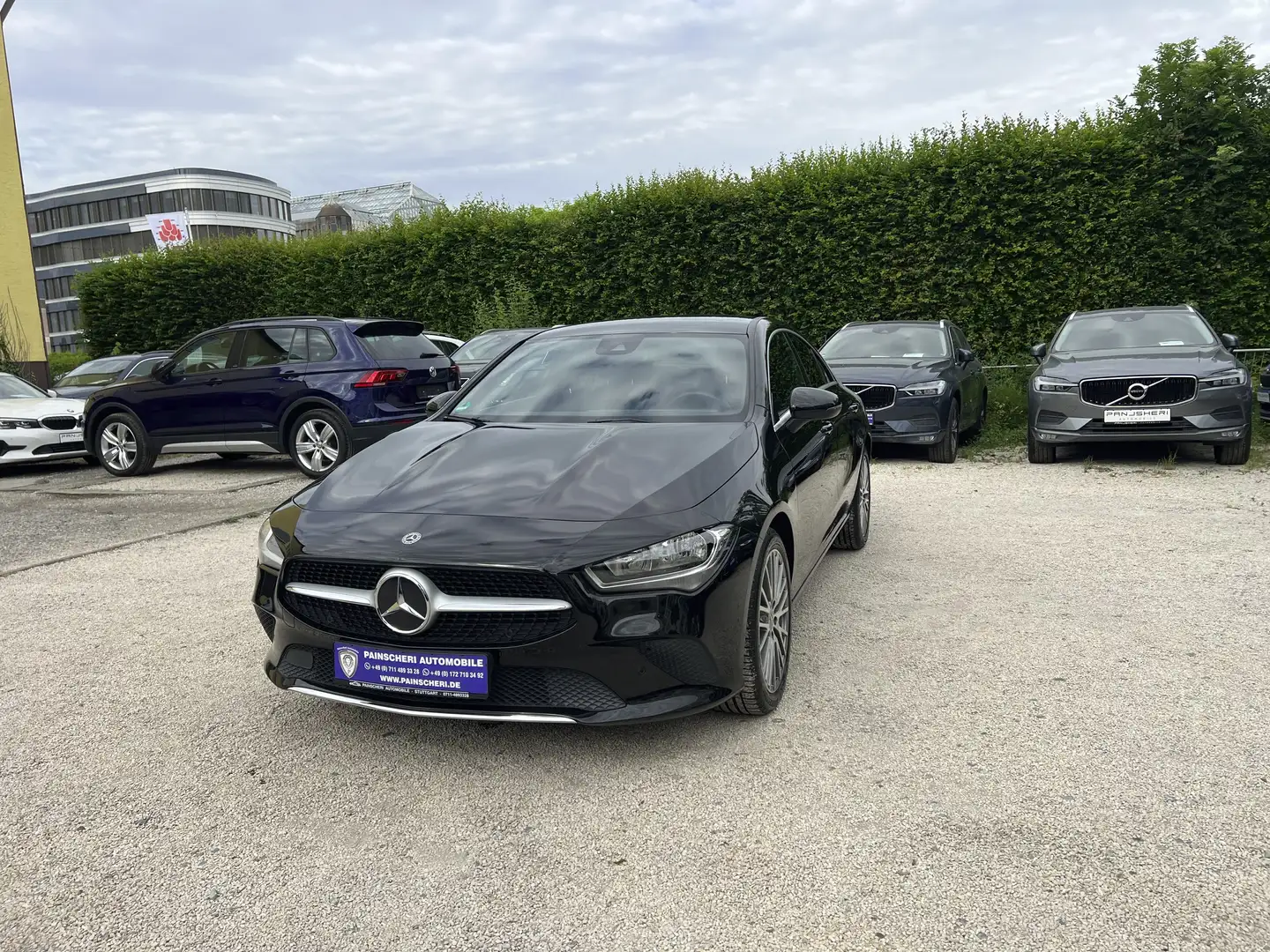 Mercedes-Benz CLA 180 Progressive LEDER+NAVI+SPURASSIST+SOUNDSYSTEM+1.H Schwarz - 2