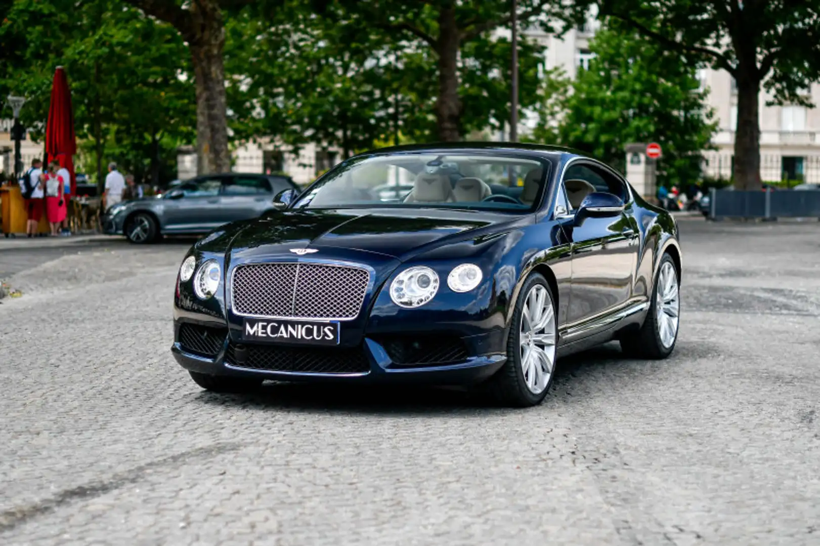 Bentley Continental GTC V8 *Configuration parfaite* Bleu - 1