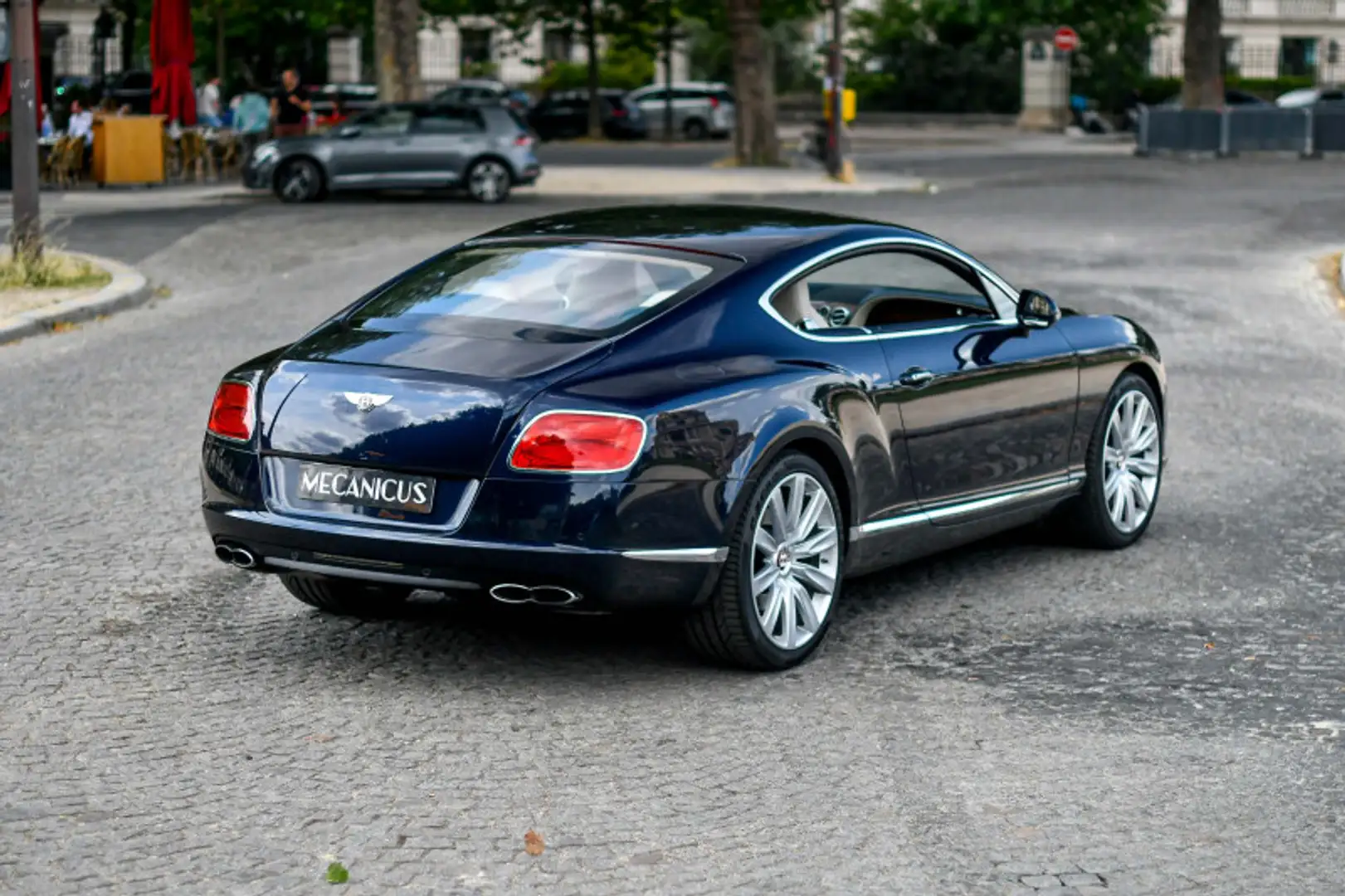 Bentley Continental GTC V8 *Configuration parfaite* Bleu - 2