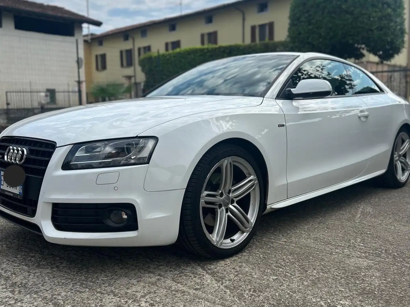 Audi A5 A5 I 2007 Coupe Coupe 2.0 tdi s-line quattro Bianco - 1
