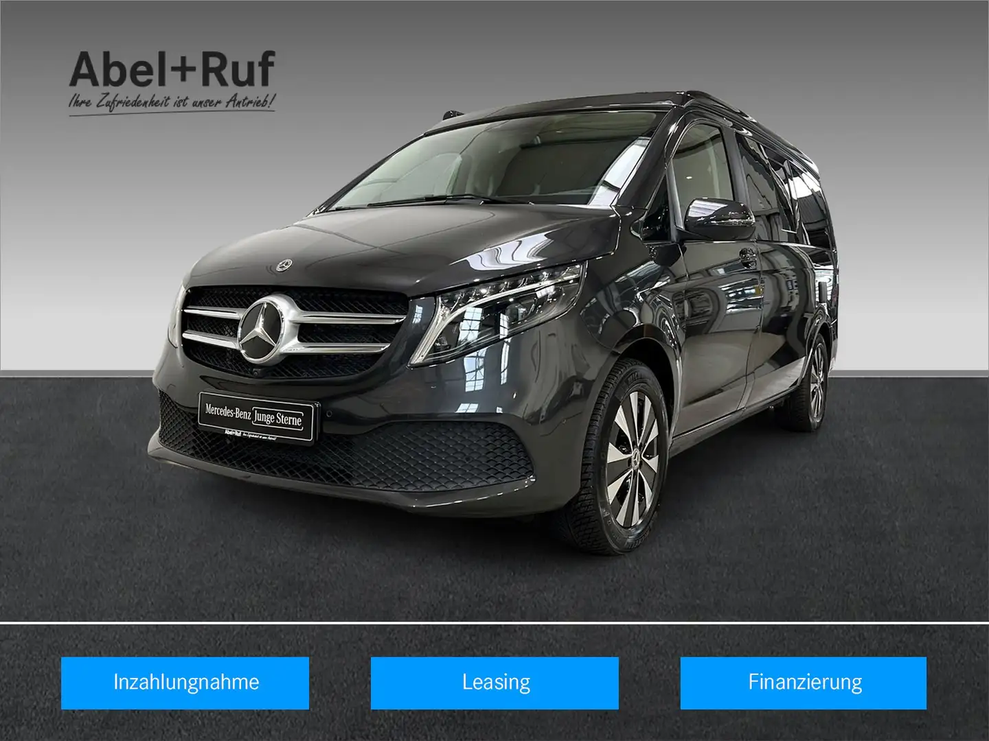 Mercedes-Benz Marco Polo 300 d 4M DISTRO+EASY-UP+TotW+AHK+360° Grigio - 1