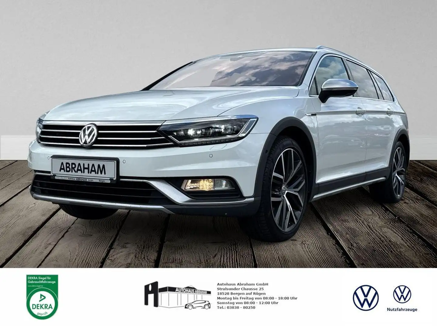 Volkswagen Passat Variant Alltrack 4Motion 2.0 TDI DPF Weiß - 1