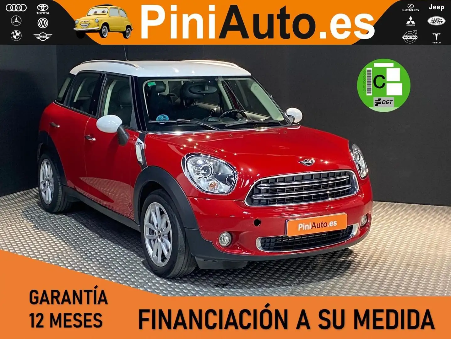 MINI Cooper Countryman D Rouge - 1