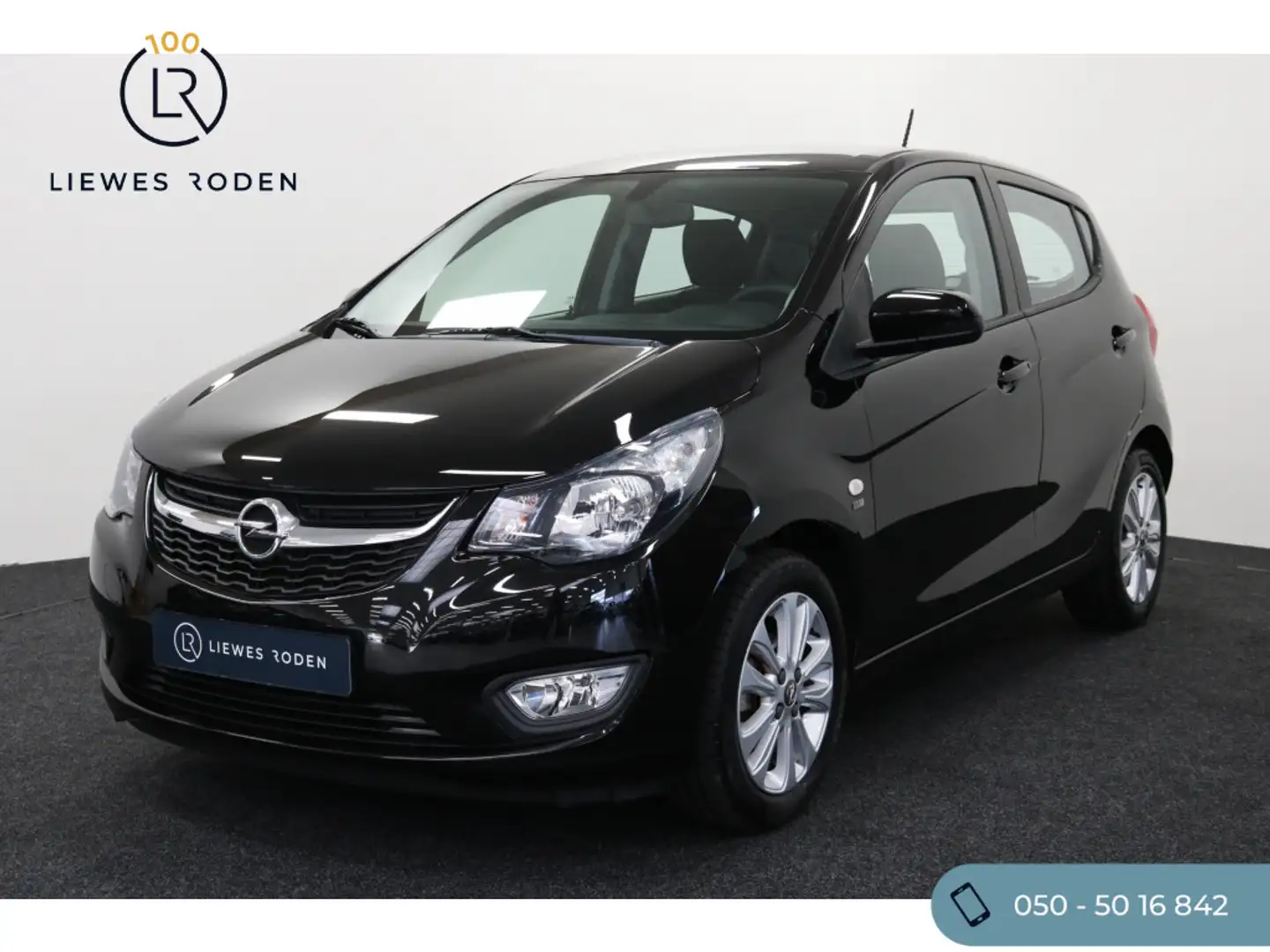 Opel Karl 1.0i 120 Jaar Edition Zwart - 1