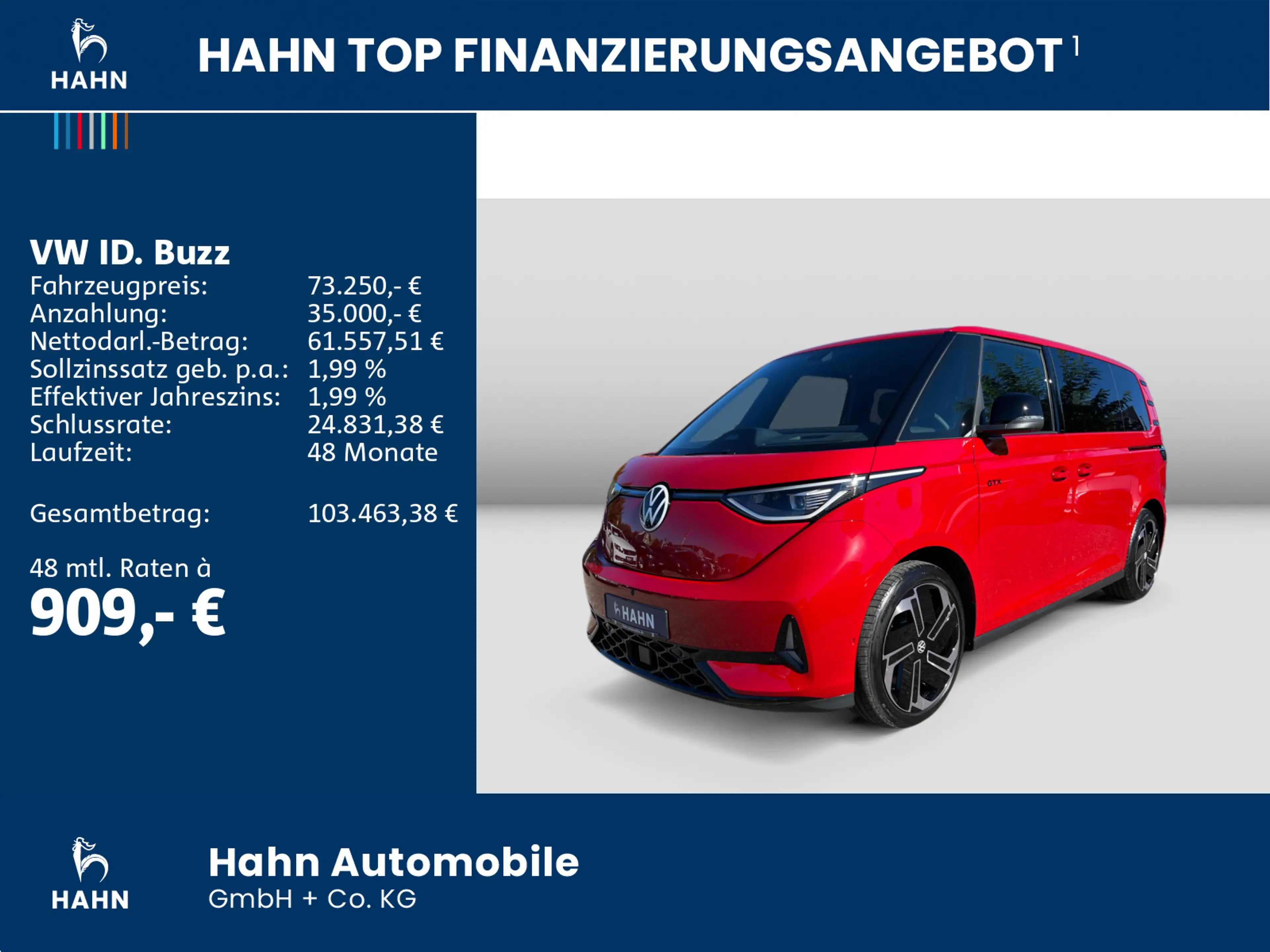 Volkswagen ID. Buzz GTX 4MOTION 250 KW KR Wärmepumpe Anhäng — photo 2