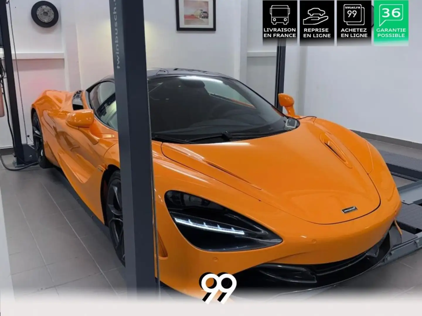McLaren 720S Coupé COUPE SIEGES P1 %2B SUIVI - MALUS INCLUS Oro - 1