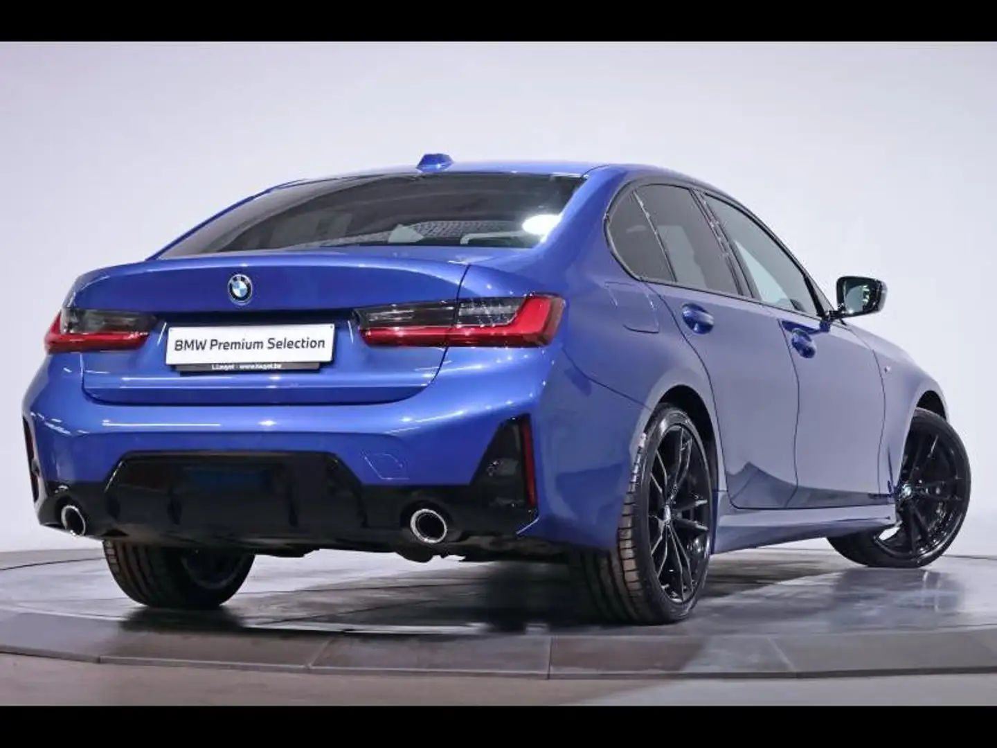 BMW 318 d Berline Kit M Sport Bleu - 2