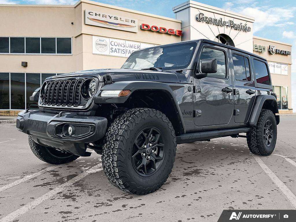 2024 Jeep Wrangler Willys | Cloth | Remote Start  | Heated Seats