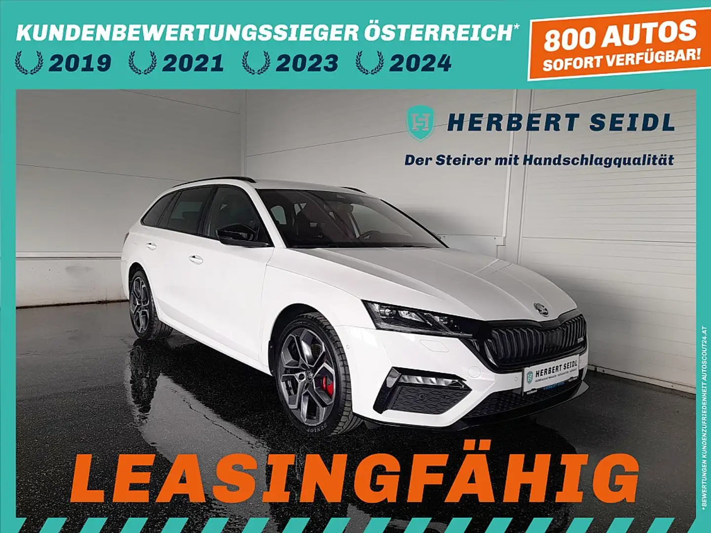 Skoda Octavia Combi RS PHEV 150/245 DSG *19 ZOLL / RS-EXKLUSI... Weiß - 1