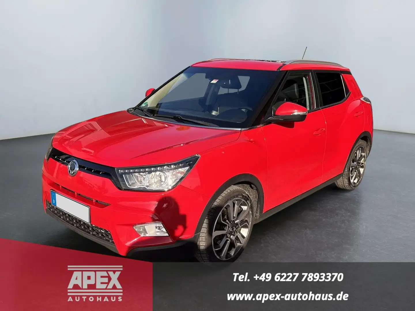 SsangYong Tivoli 1.6 e-XDi Sapphire 4x4 ALLRAD AUTOMATIK PANO Ga... Rot - 1