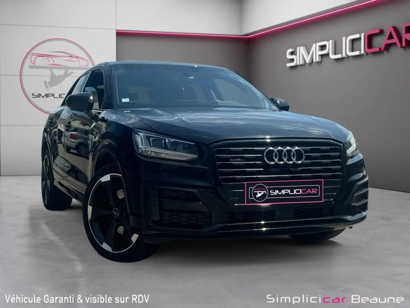 Audi Q2 2.0 TFSI 190 ch S tronic 7 Quattro S Line Entretie Noir - 1