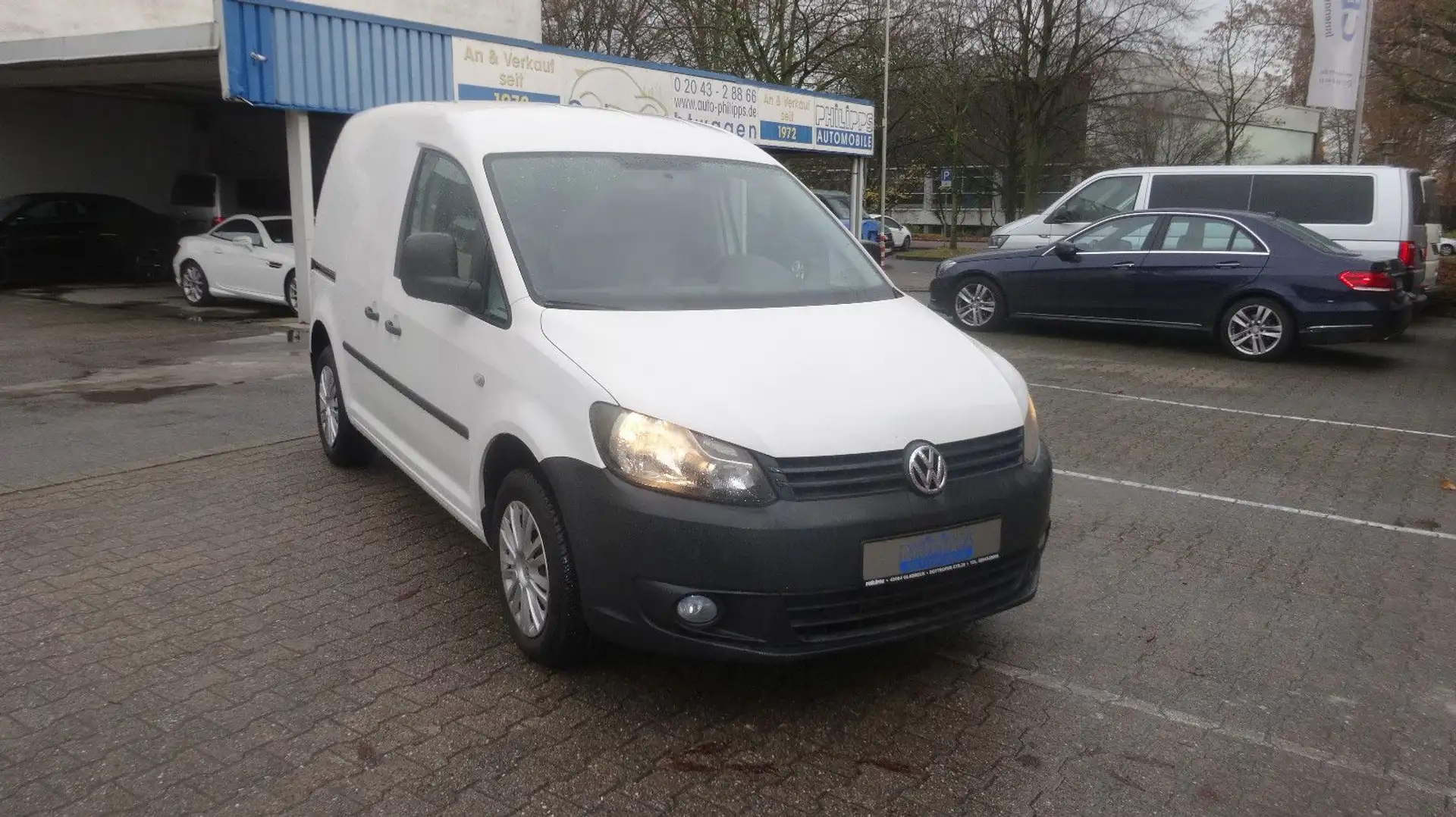 Volkswagen Caddy Kasten/Kombi Kasten AUTOMATIK Weiß - 1