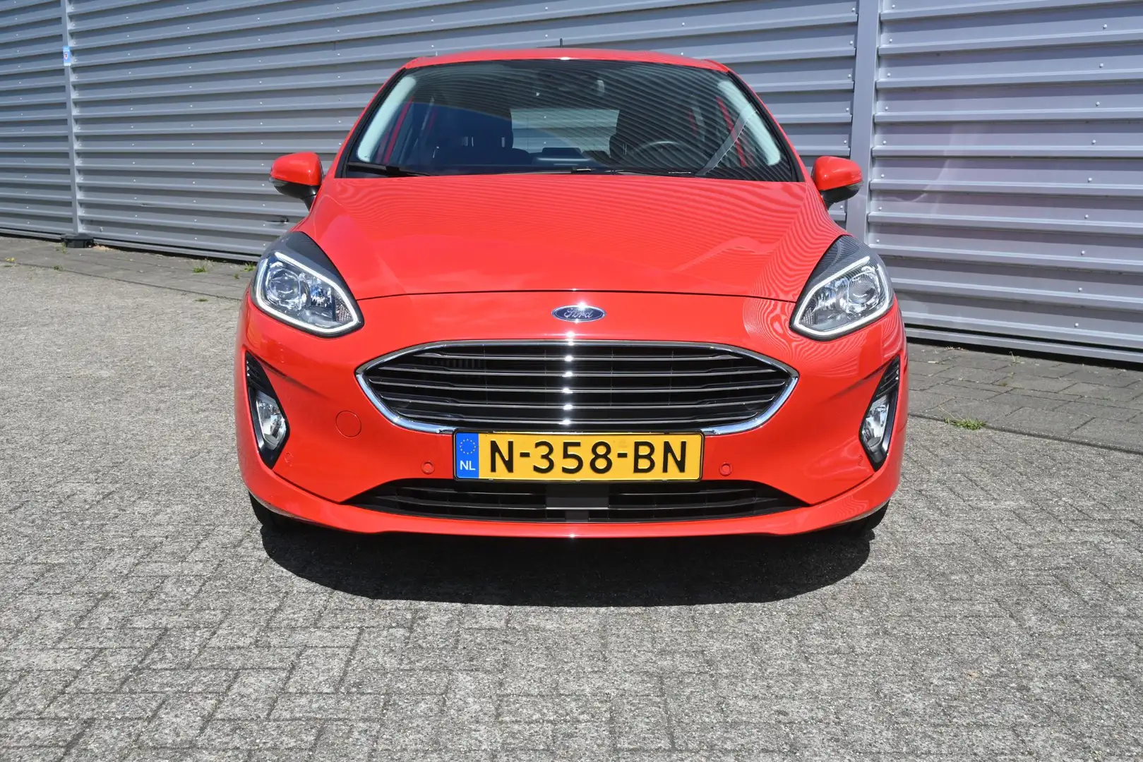 Ford Fiesta 1.0 EcoBoost Hybrid Titanium X | Navigatie | Blind Rood - 2
