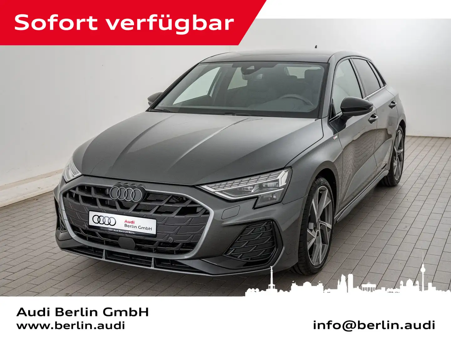 Audi A3 S line 35 TFSI S tronic Grau - 1