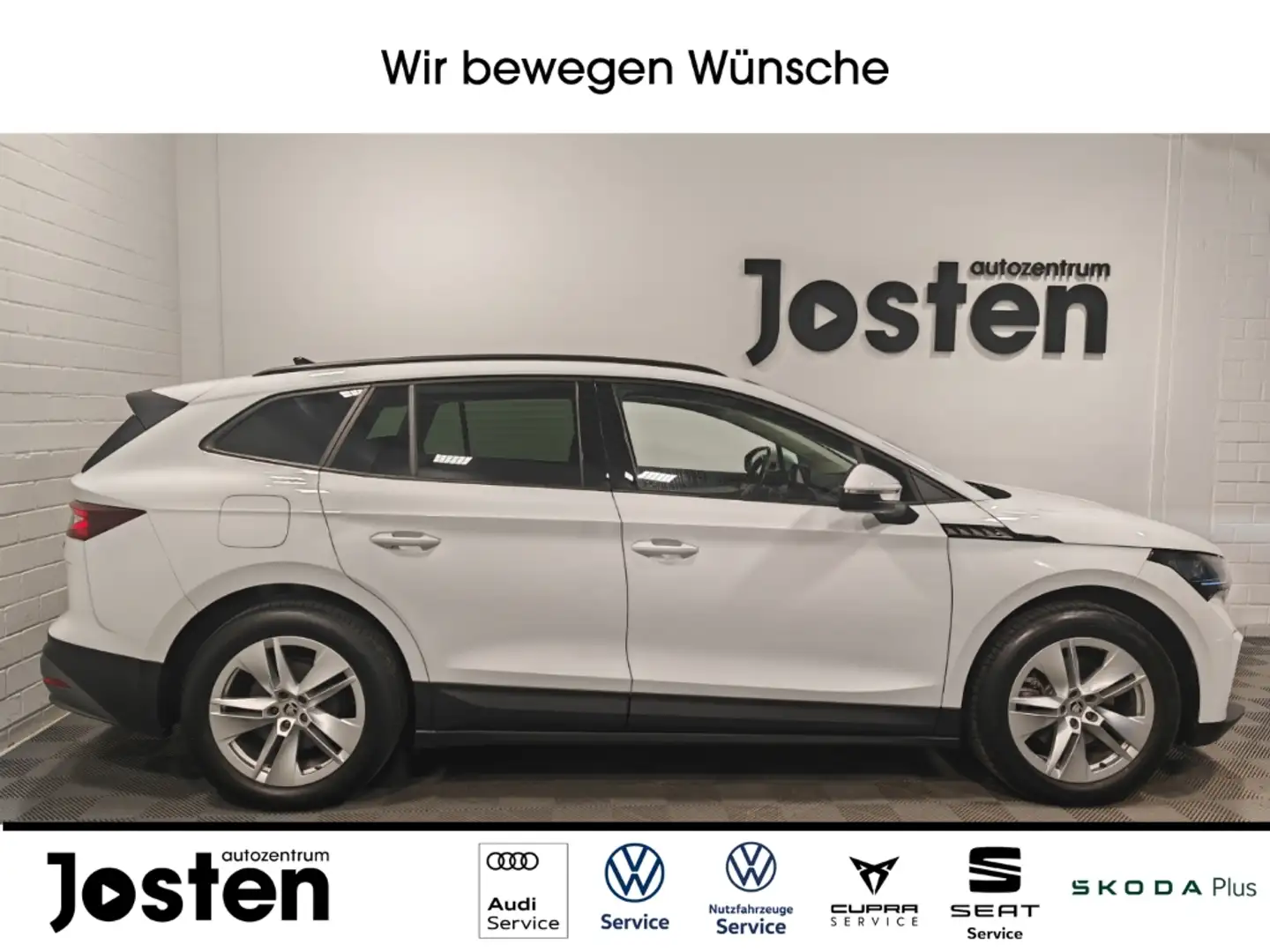 Skoda Enyaq 50 Loft CarPlay SHZ PDC v+h RFK Navi LenkHZ Weiß - 2