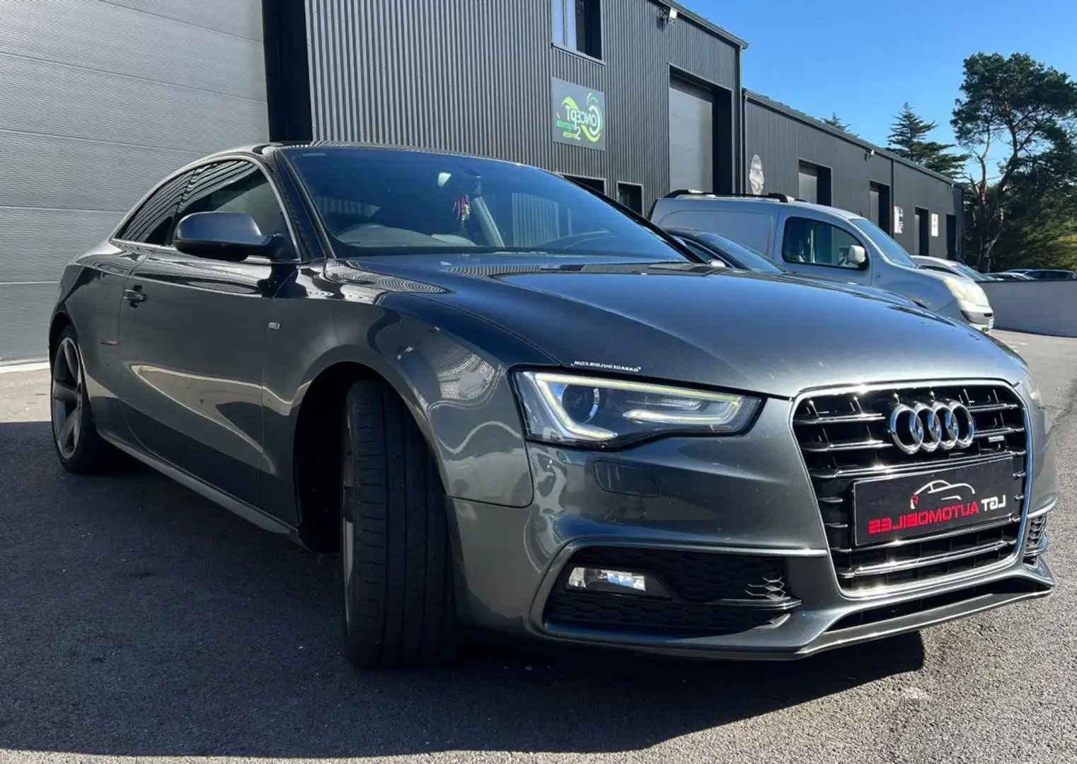 Audi A5 3.0 V6 TDI 218 S line quattro S tronic 7 Gris - 2
