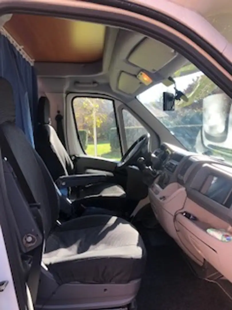 Caravans-Wohnm Fiat F250 Wohnmobil Teilintregiert Weiß - 2