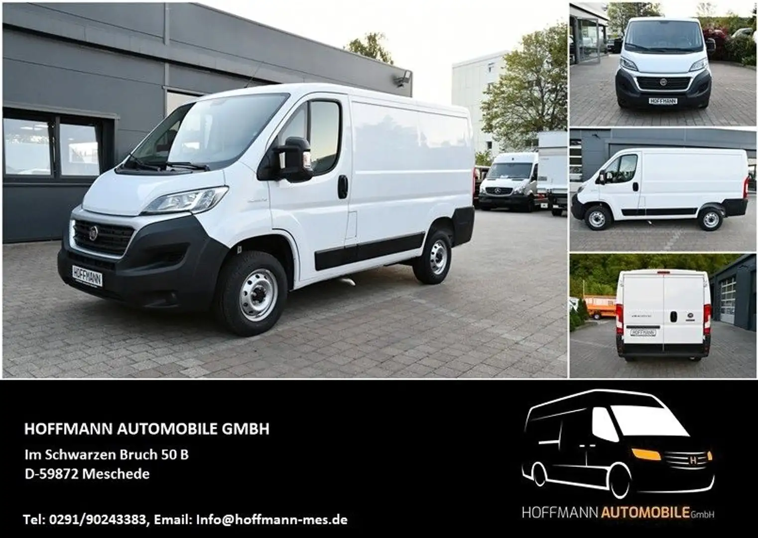 Fiat Ducato 2,3 Multijet 120 L1H1 Keine Zulassung Weiß - 1