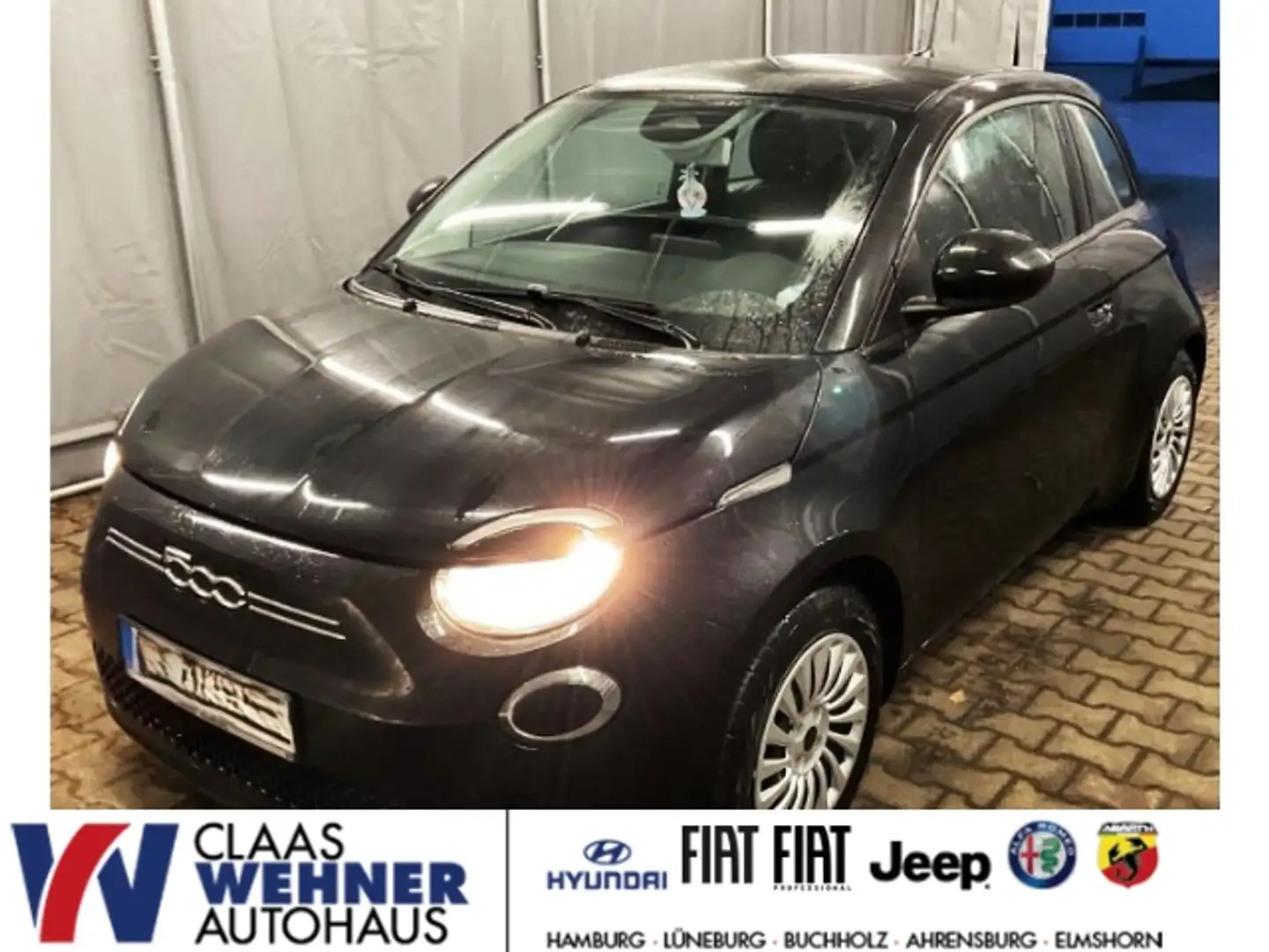 Fiat 500e e Action Automatik Komfort,-Radio & Winter-Paket Schwarz - 1