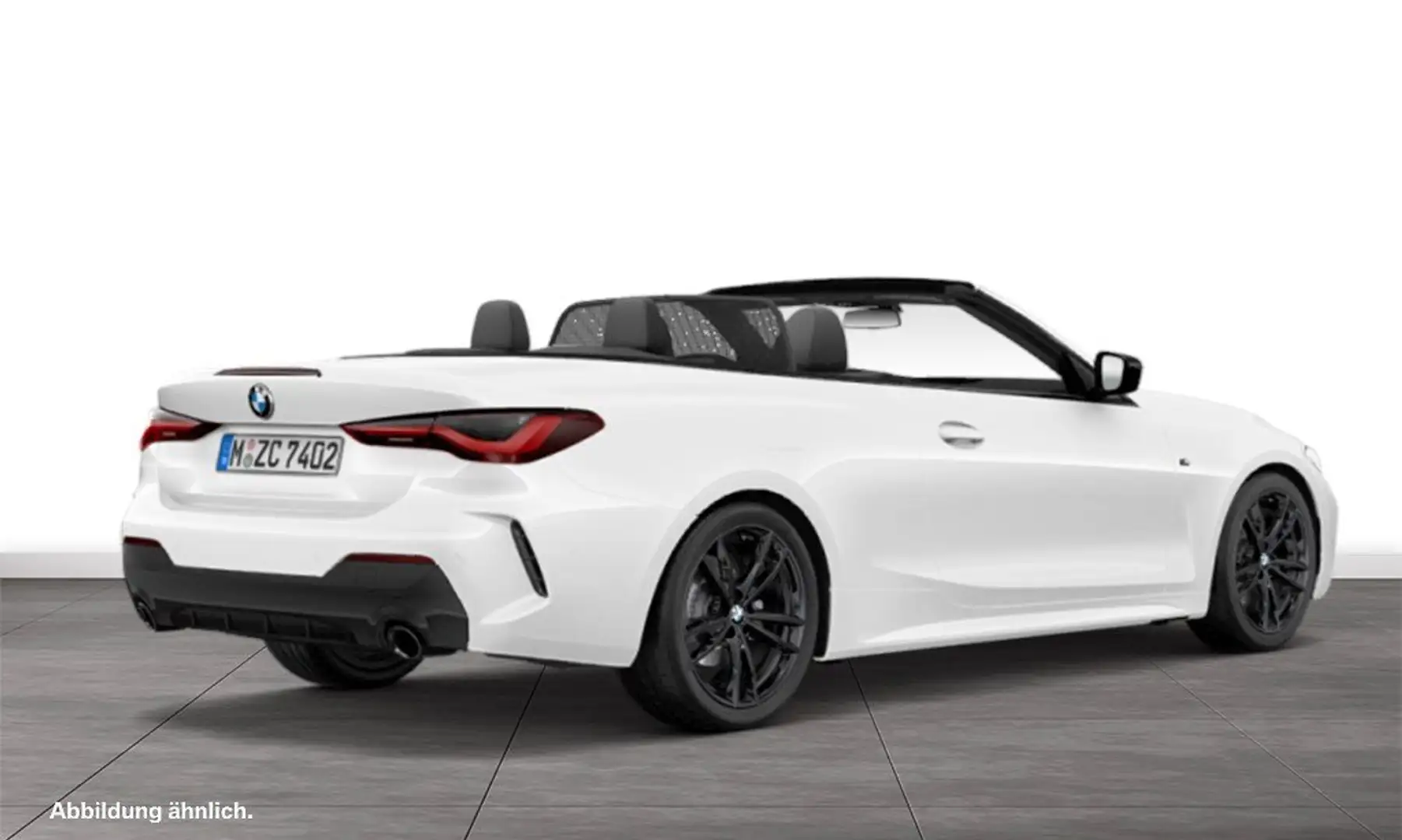 BMW 420 i Cabrio+M SPORTPAKET+19"ALU+LIVE COCKPIT PRO+ White - 2