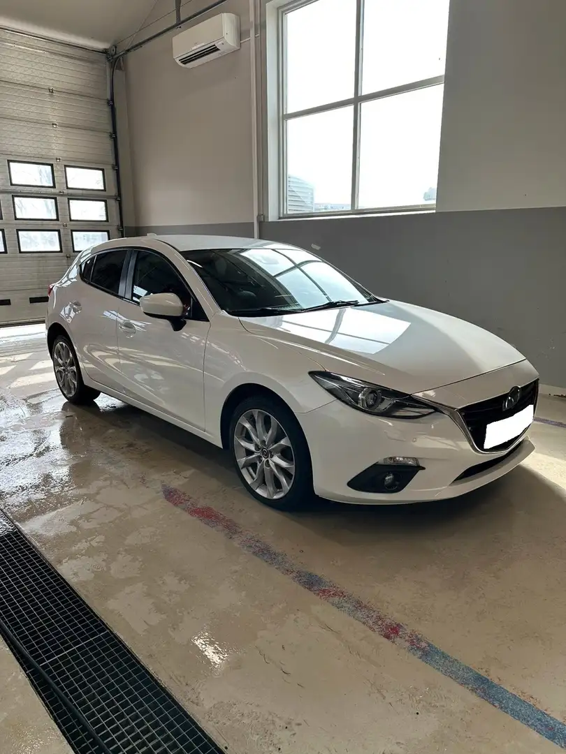 Mazda 3 3 2.2 D Active Blanc - 1