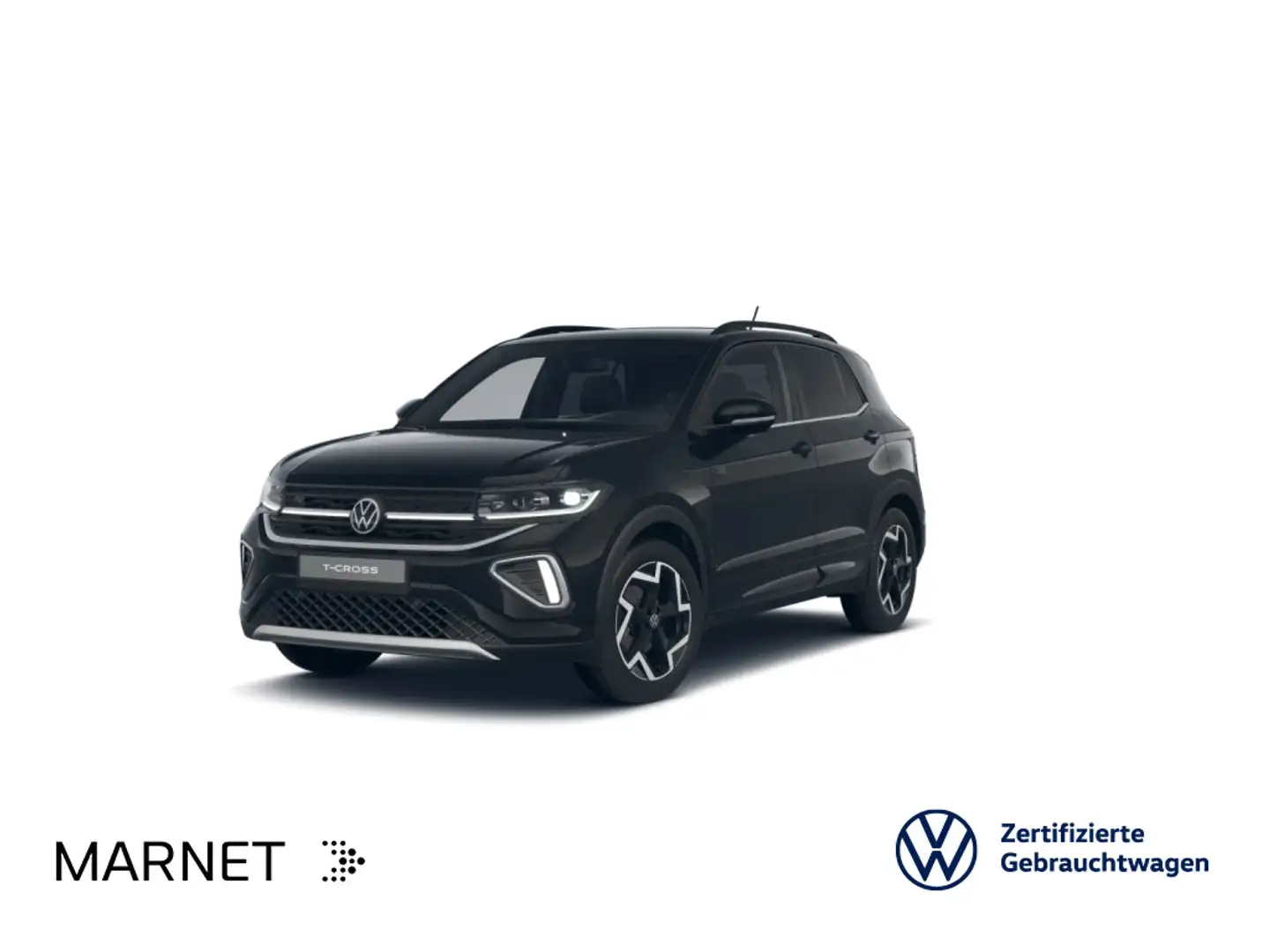 Volkswagen T-Cross R-Line Schwarz - 1
