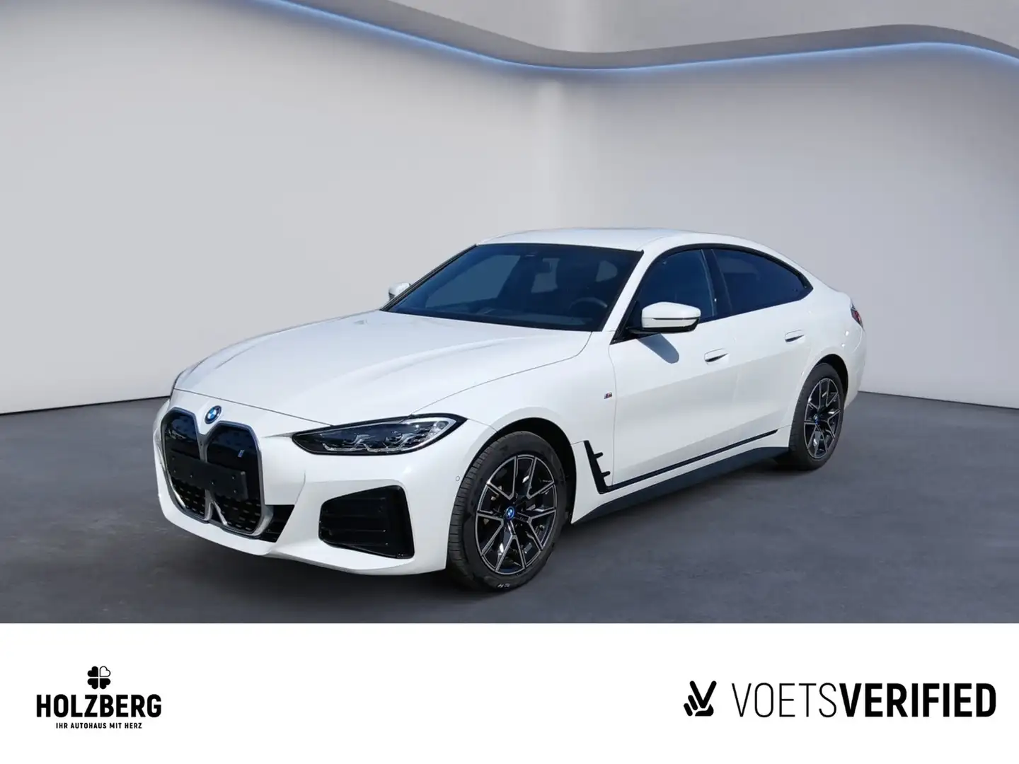 BMW i4 Gran Coupe 40 eDrive M Sport AHK+HiFi+Widescreen Weiß - 1