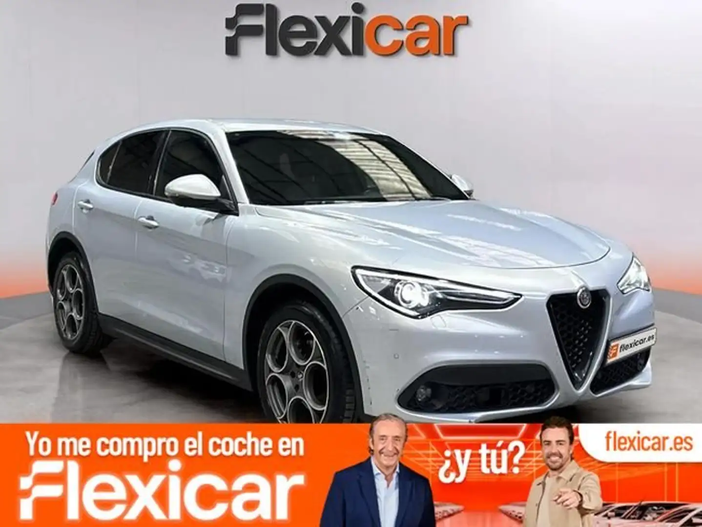 Alfa Romeo Stelvio 2.2 Diesel 118kW (160cv) SPRINT RWD Gris - 1
