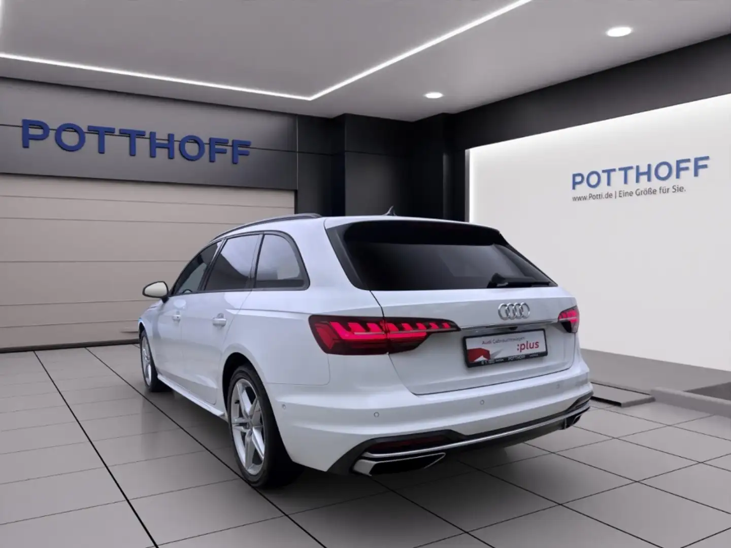 Audi A4 Avant 35 TDI ADVANCED LM18 VIRTUAL HuD NAVI Weiß - 2