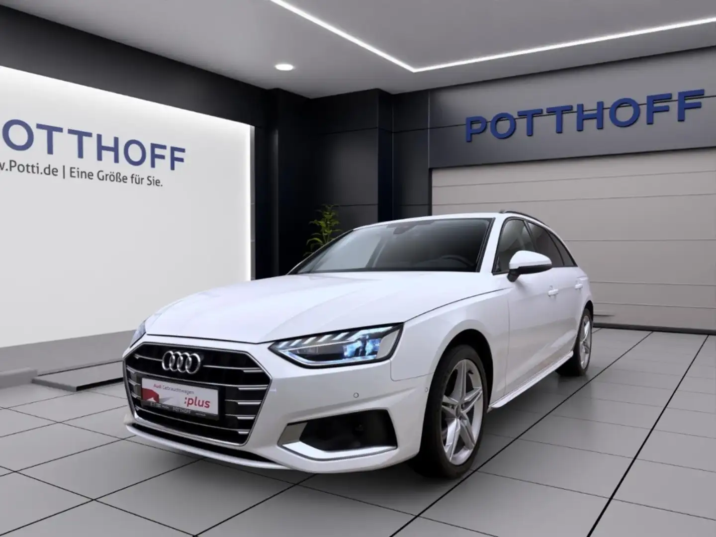 Audi A4 Avant 35 TDI ADVANCED LM18 VIRTUAL HuD NAVI Weiß - 1