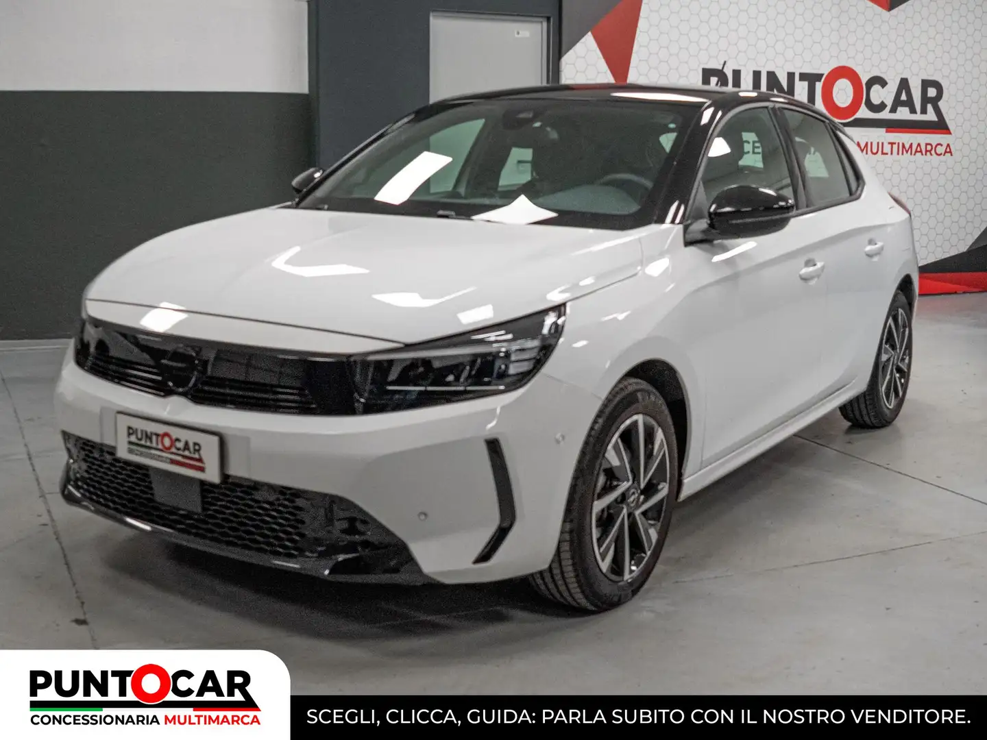 Opel Corsa 1.2 100 CV aut. GS Line PROMO FLEX Weiß - 1