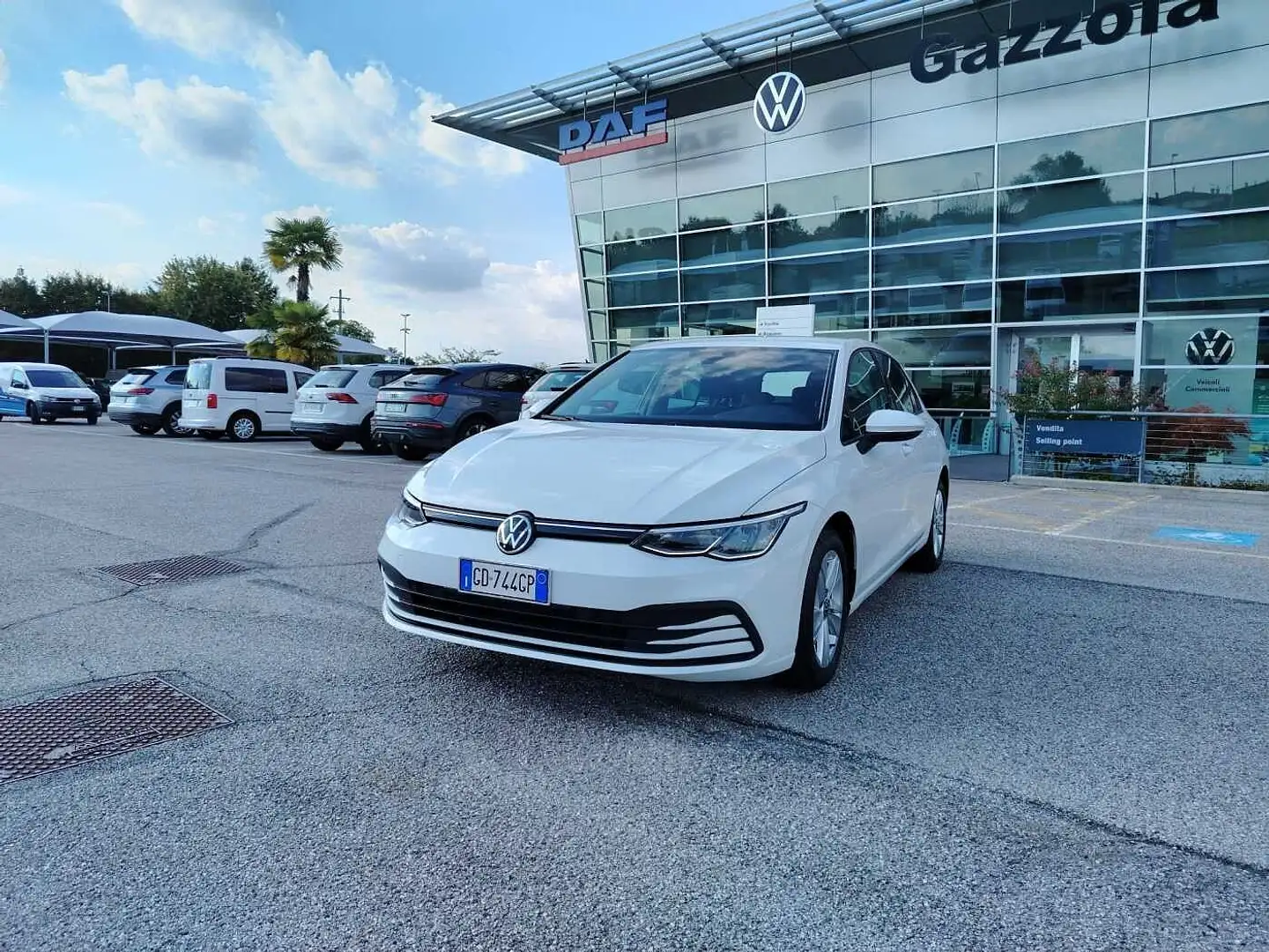 Volkswagen Golf 8ª serie 2.0 TDI 150 CV DSG Blanco - 2