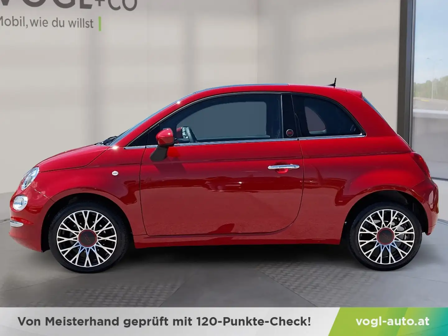 Fiat 500 FireFly Hybrid 70 RED Rot - 2