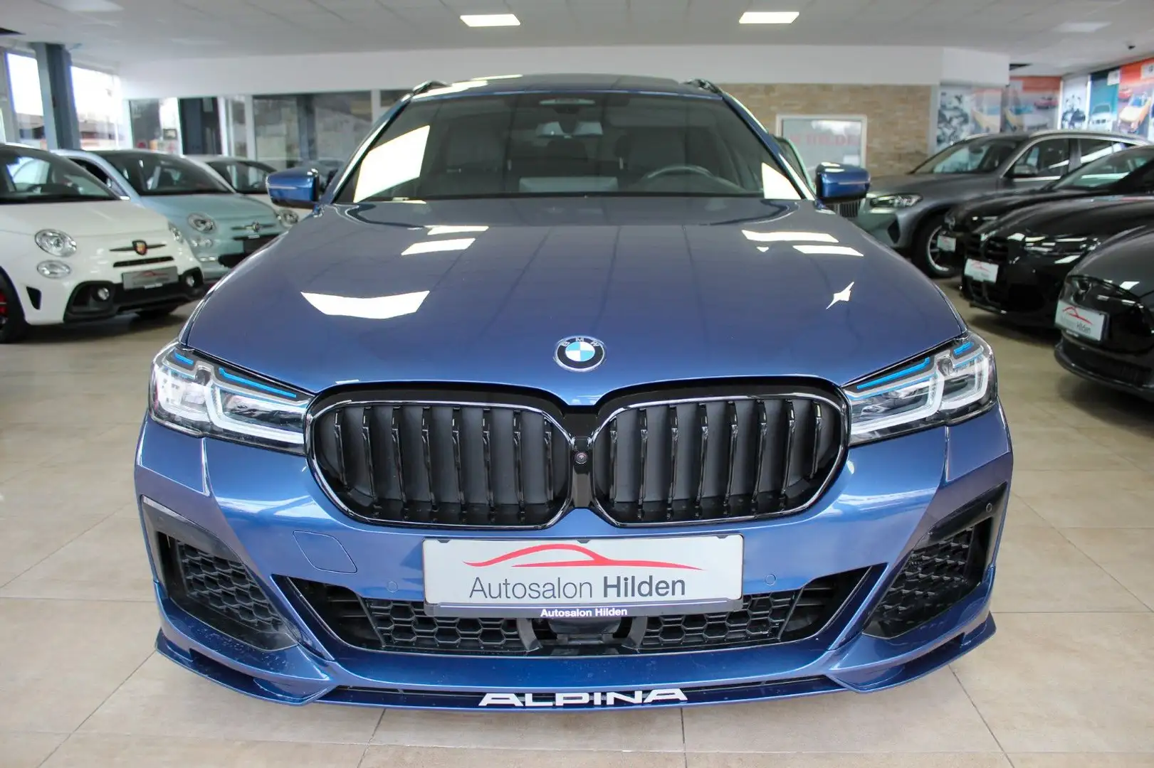 Alpina D5 S Touring xDrive Voll Pano HUD 1.Hand Azul - 2
