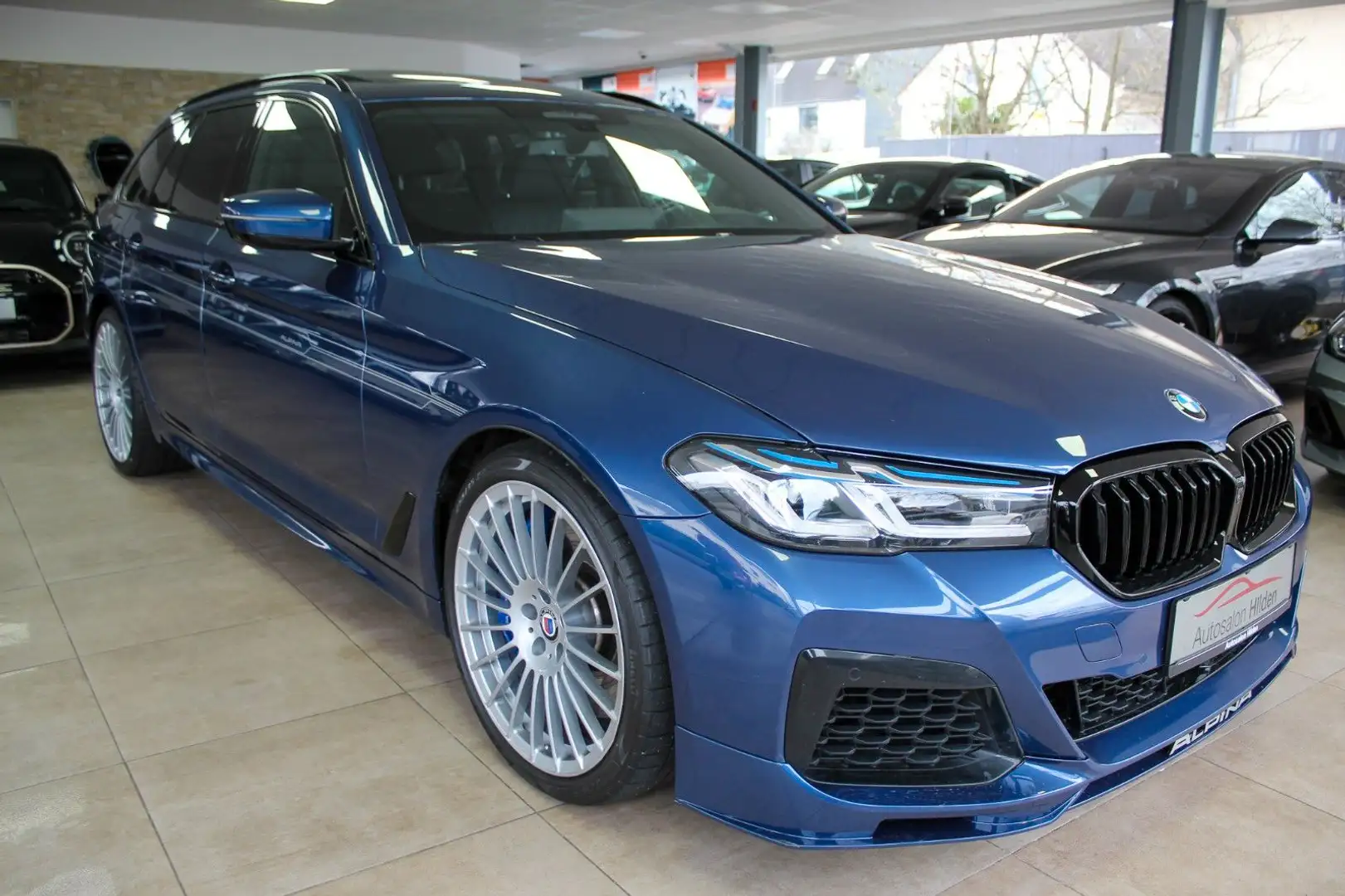 Alpina D5 S Touring xDrive Voll Pano HUD 1.Hand Azul - 1