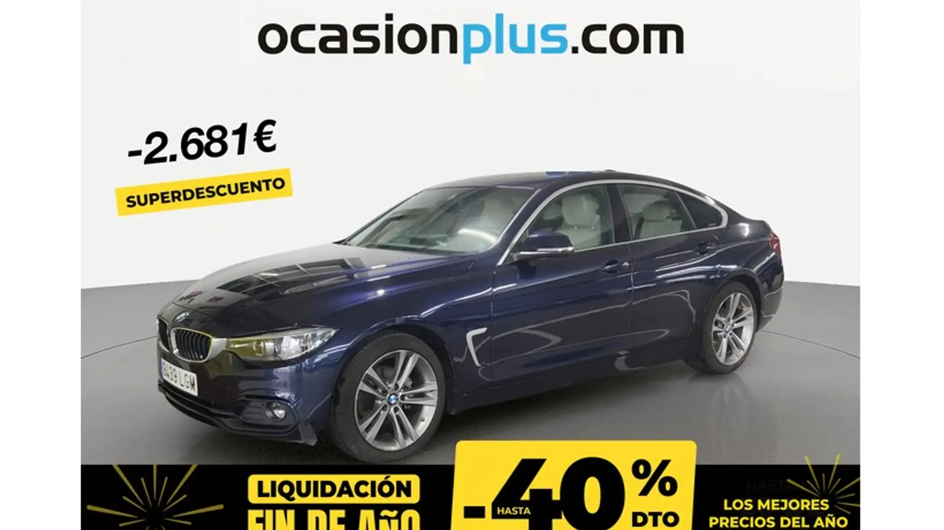 BMW 420 420iA Gran Coupé Bleu - 1