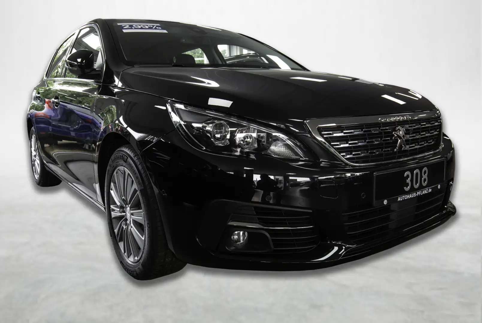 Peugeot 308 Allure Pack 1.2 PureTech 130 EAT8 Noir - 2