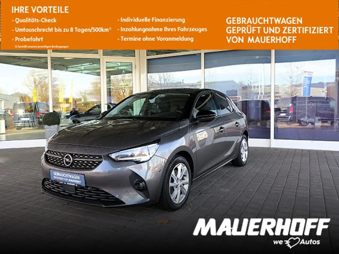 Opel Corsa F Elegance | Kamera | PDC | Winter-P | LED Grau - 1