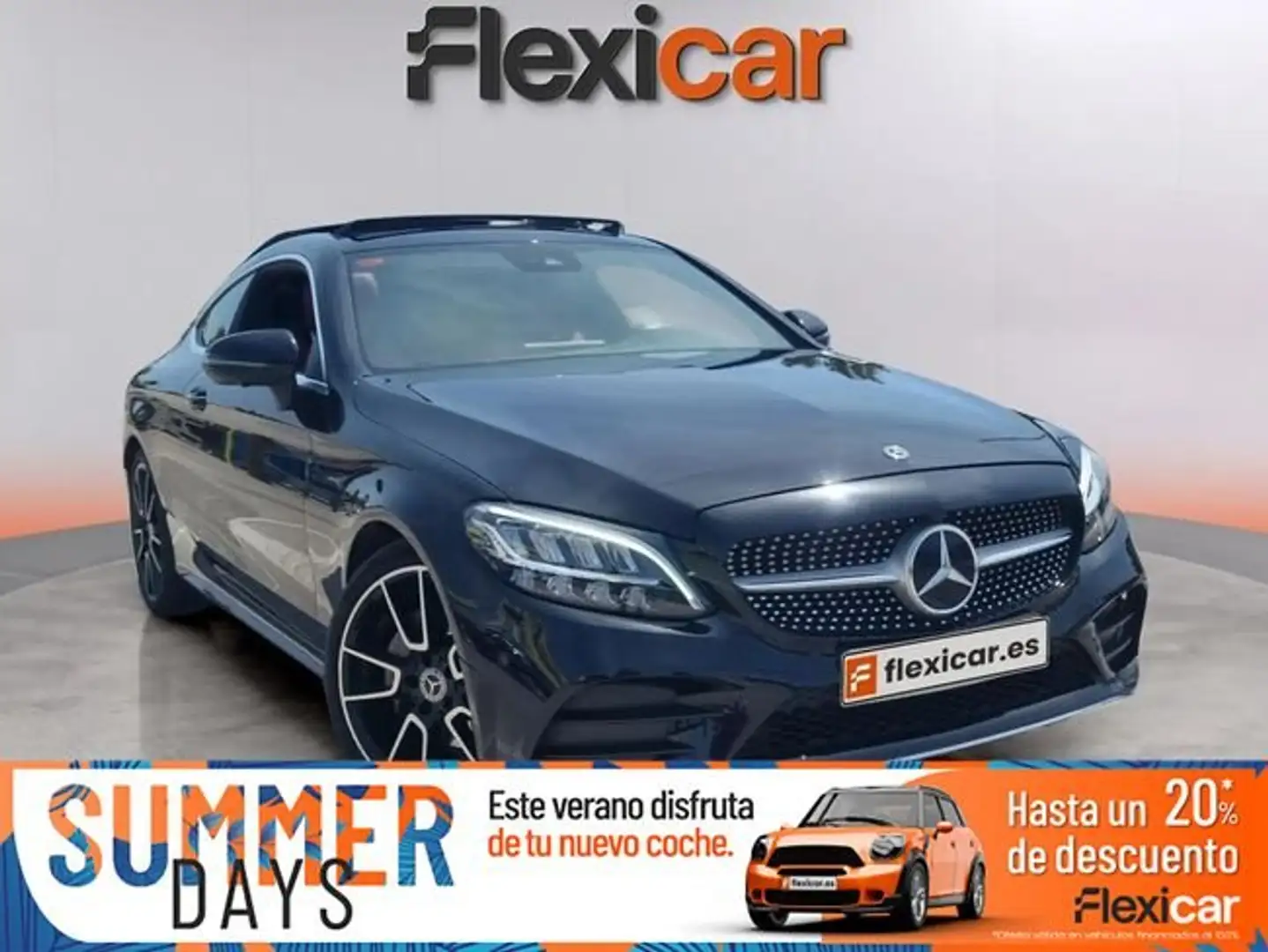 Mercedes-Benz C 220 Coupé 220d 4Matic 9G-Tronic Negro - 1