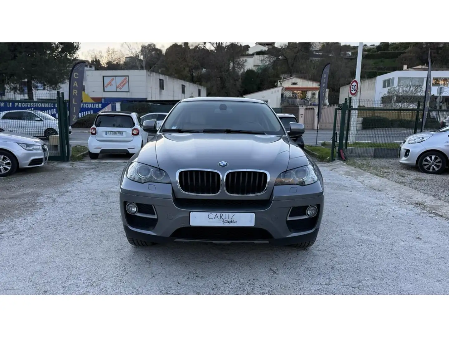 BMW X6 (E71) LCI xDrive 30d 245cv Luxe BVA 5 PLACES Grau - 2