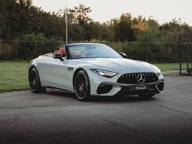 Mercedes-Benz SL 55 AMG 4 Matic/Roadster/Manufaktur/Nappa/Burmester/Digital Light/Achterasbesturing/Performance Exhaust/AMG Ride Control/Airscarf