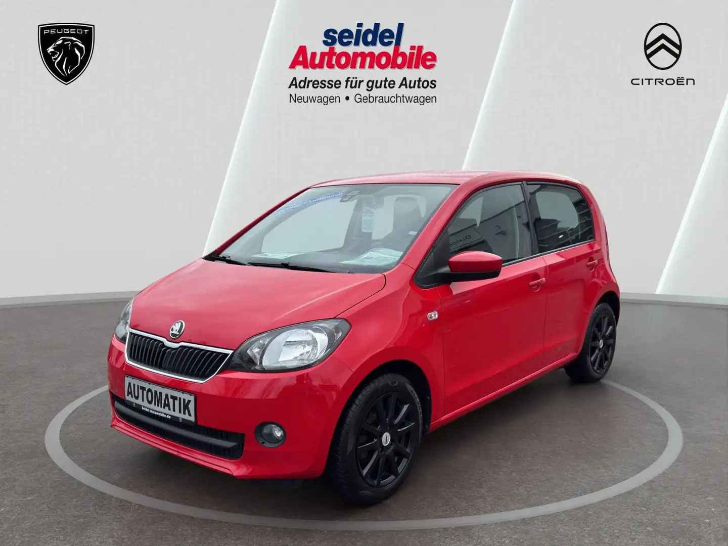 Skoda Citigo 1.0 MPI 55kW Automatik ASG 5 Ambition Rot - 1