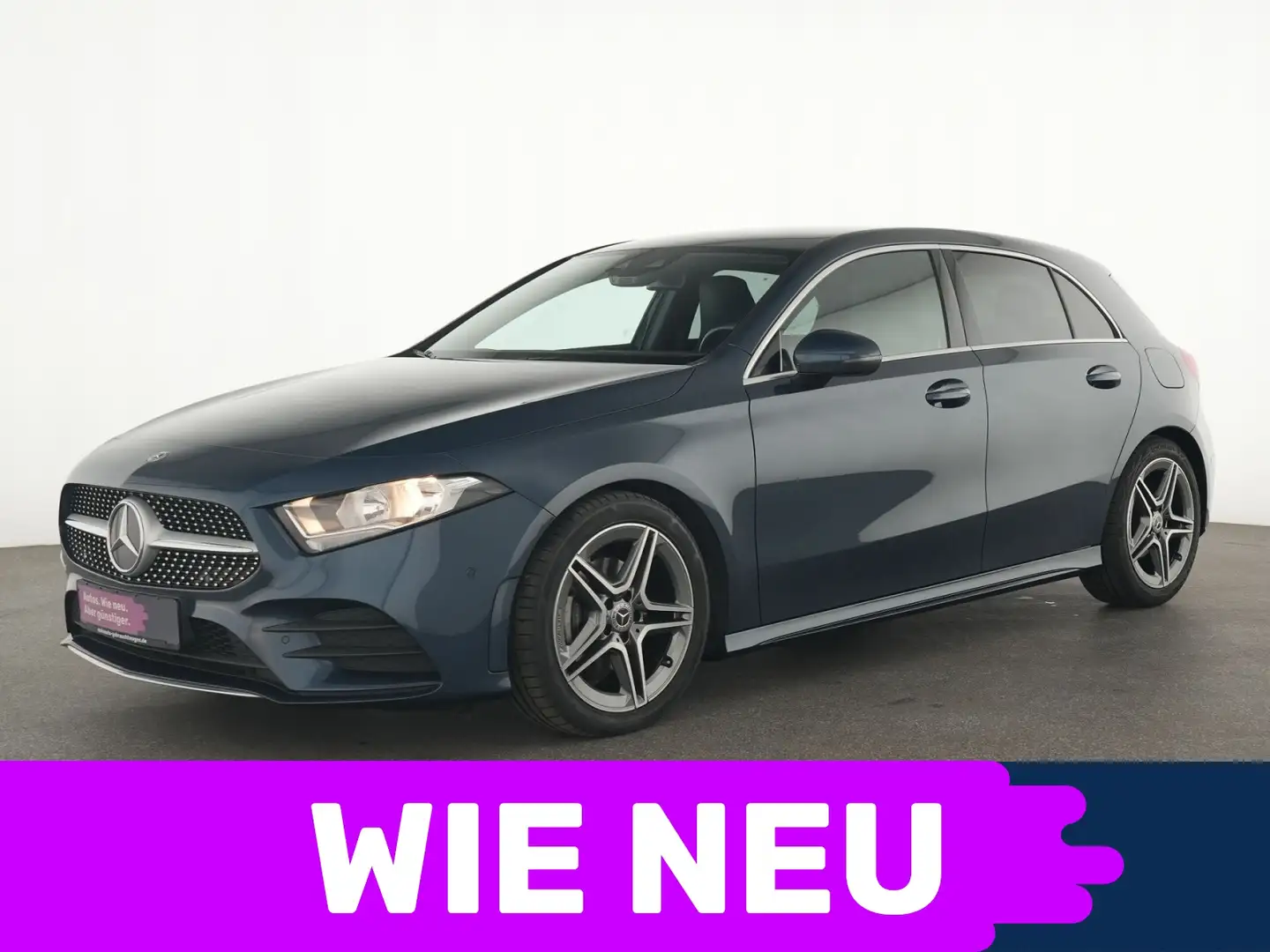 Mercedes-Benz A 200 AMG Line Navi|Kamera|HeadUp|SHZ|ParkAssist Bleu - 1