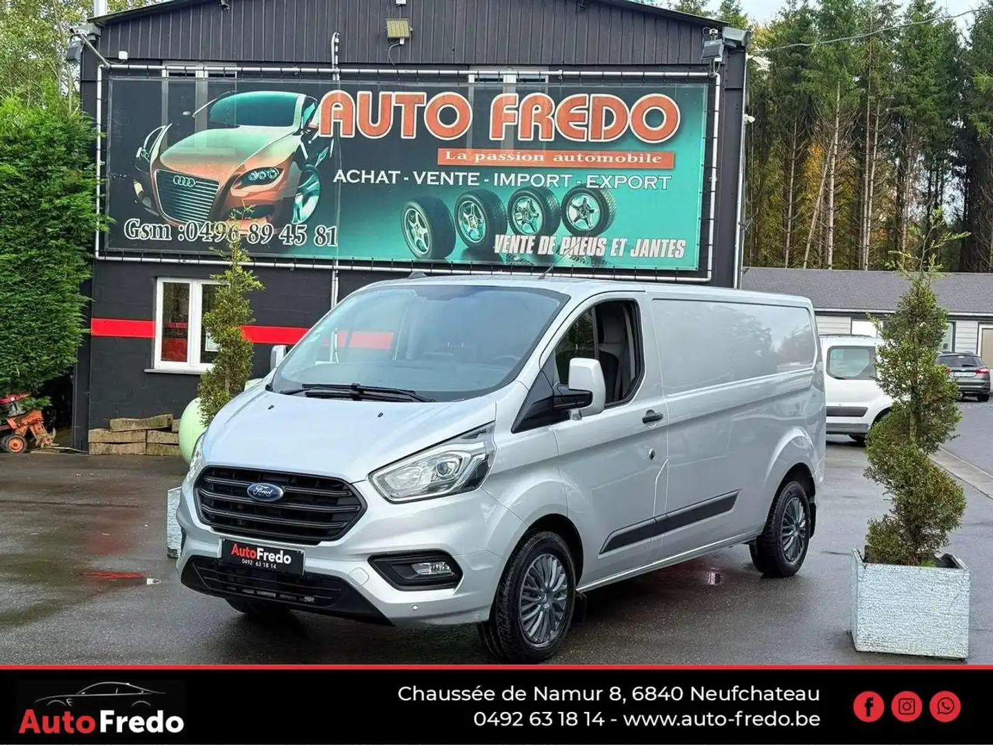 Ford Transit 2.0 TDCi L2h1 * automatique */* Tva* Gar 12 mois Gris - 1