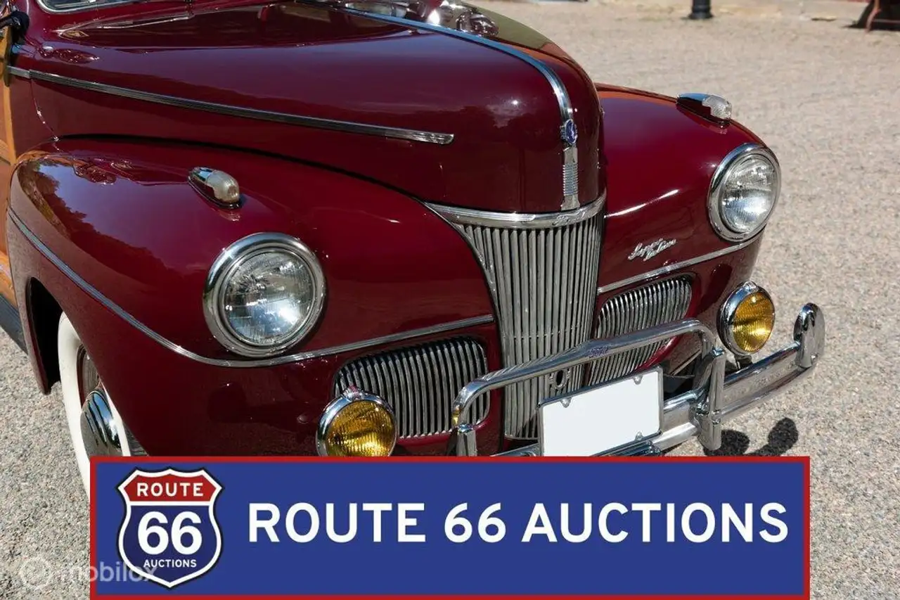 Ford Super De Luxe Station Wagon | 1941 | Route 66 Auct, foto 6