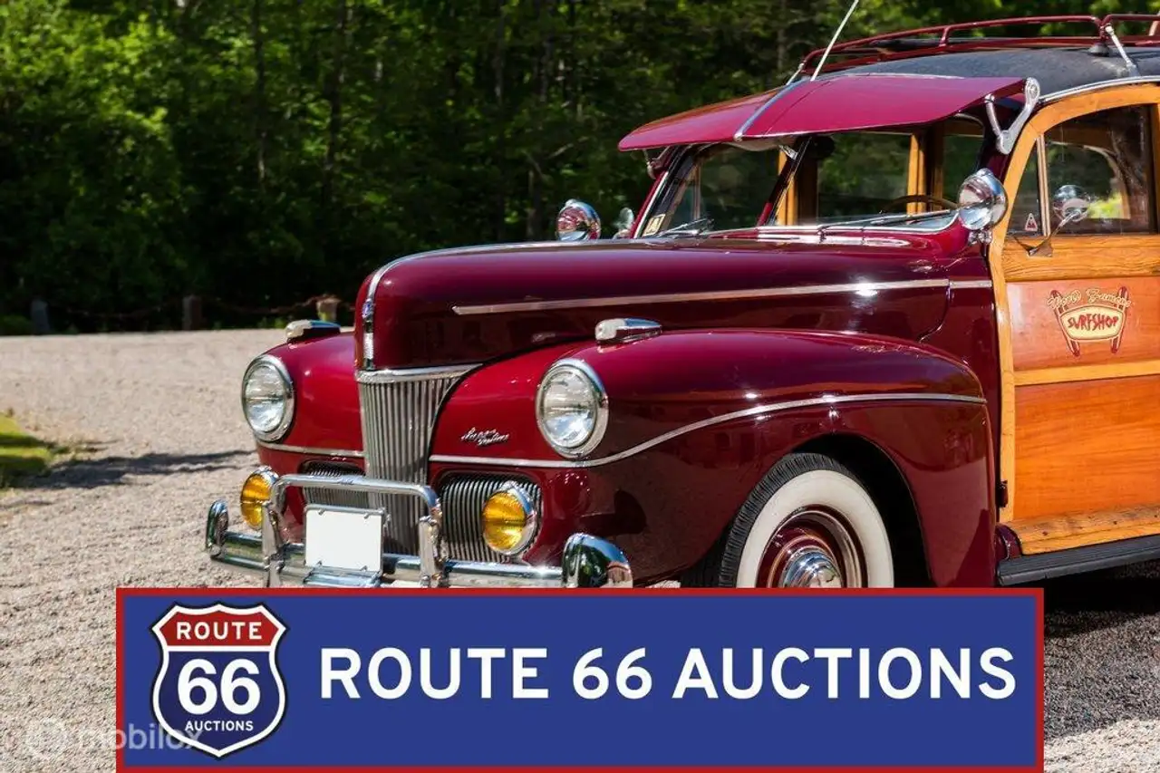 Ford Super De Luxe Station Wagon | 1941 | Route 66 Auct, foto 3