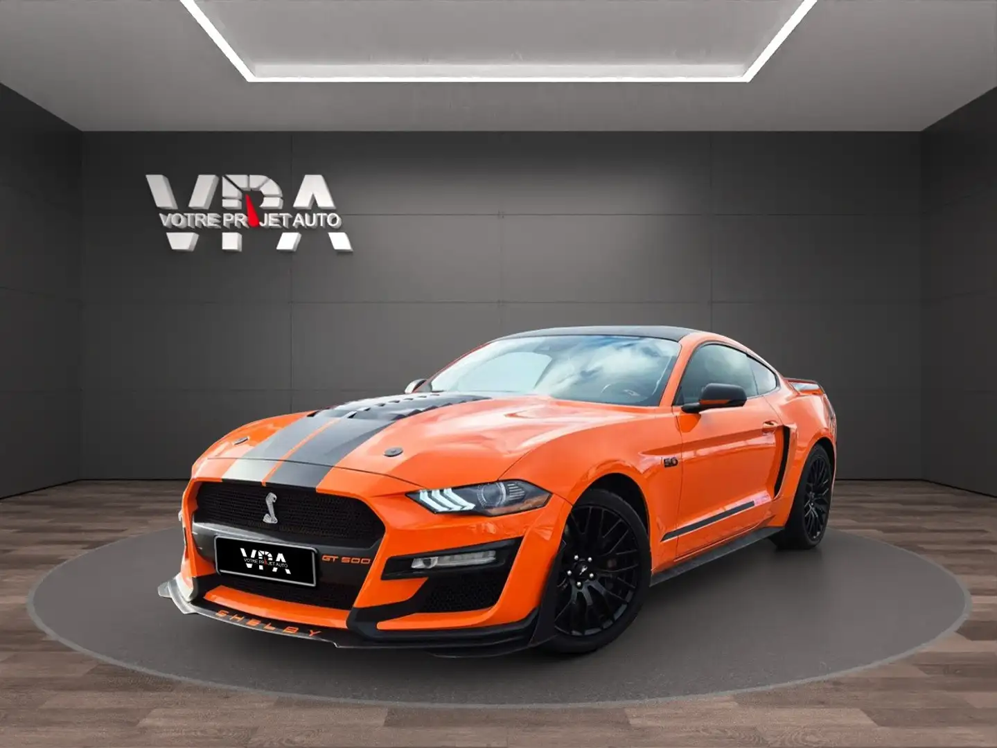 Ford Mustang 5.0 V8 | 450 ch Oranžová - 1